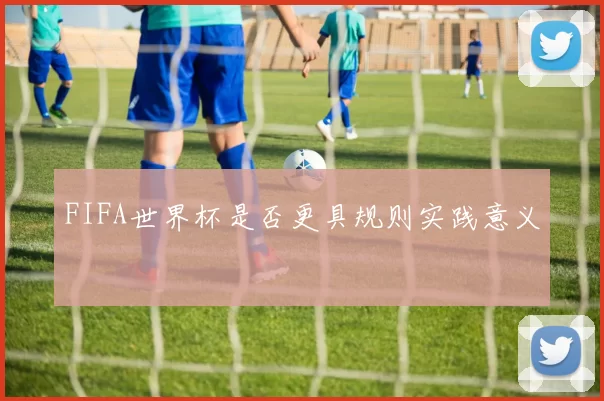 FIFA世界杯是否更具规则实践意义